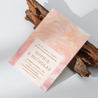 Elegante moderne Pinselstriche in Rosa