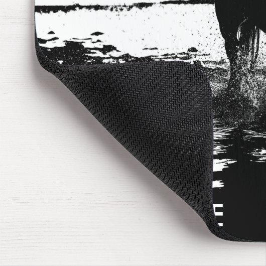 Elegante Moderne Pop Reiten Mousepad (Ecke)