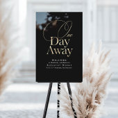 Elegante Moderne Probe Abendessen Schwarz Willkomm Acrylschild