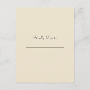 Elegante moderne Qr-Code-Umschließungskarte für Fo Begleitkarte