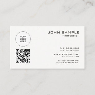Elegante moderne QR-Code-Vorlage Hochladen Ihres L Visitenkarte