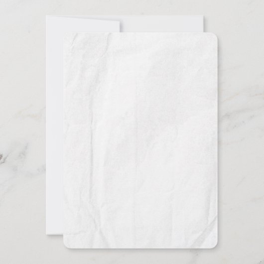 Elegante Moderne römische Minimalistische Hochzeit Einladung (Rückseite)