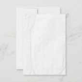 Elegante moderne römische Minimalistische Tafelkar (Rückseite)