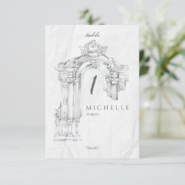 Elegante moderne römische Minimalistische Tafelkar