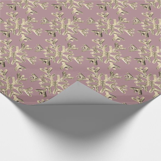 Elegante moderne rosa geschenkpapier (Ecke)