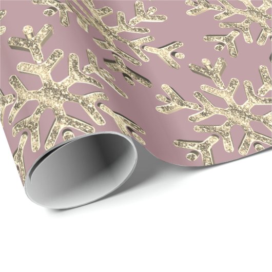 Elegante moderne rosa geschenkpapier (Rolleneckpunkt)