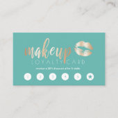 Elegante, moderne Rose aus Kupfer, goldene Lippen Treuekarte (Vorderseite)