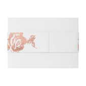 Elegante Moderne Rose Gold Floral Bly Band (Rückseitenbeispiel)