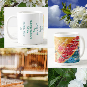 Elegante Moderne schicke Kunst Oma Extraordinaire Kaffeetasse