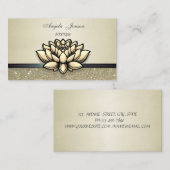 Elegante moderne schicke professionelle Glitterie Visitenkarte (Vorne/Hinten)