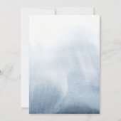 Elegante, moderne, schmackhafte Blumenzwiebeleinla Einladung (Rückseite)