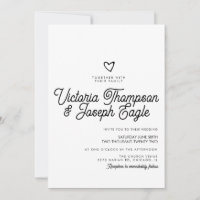 Elegante Moderne Schrift Wirble Schwarz-weiße Hoch