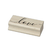Elegante Moderne Script-Liebe Gummistempel (Stempel)