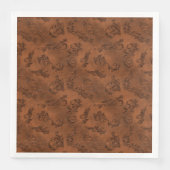 Elegante Moderne Serviette (Vorderseite)