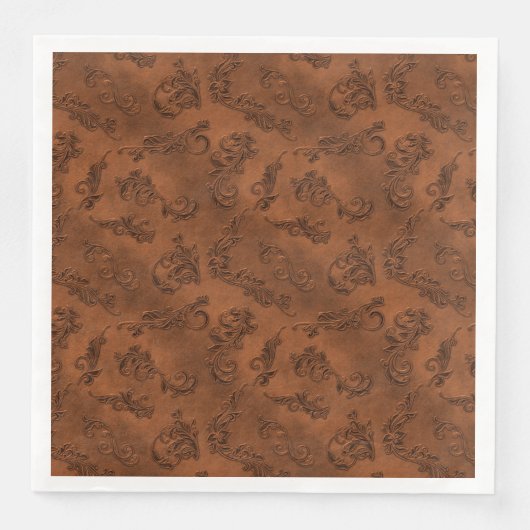 Elegante Moderne Serviette (Vorderseite)