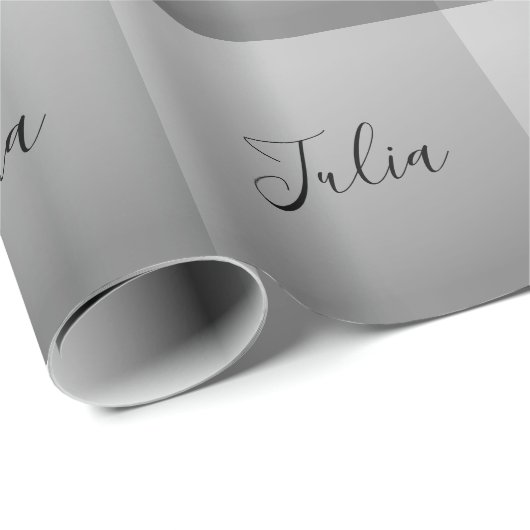 Elegante moderne Skripterstellung für bearbeitbare Geschenkpapier (Rolleneckpunkt)