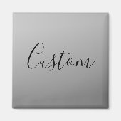 Elegante moderne Skripterstellung für bearbeitbare Magnet (Vorne)