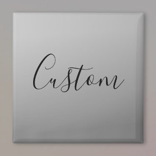 Elegante moderne Skripterstellung für bearbeitbare Magnet