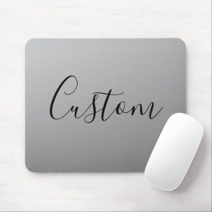Elegante moderne Skripterstellung für bearbeitbare Mousepad