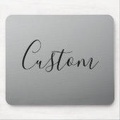 Elegante moderne Skripterstellung für bearbeitbare Mousepad (Vorne)