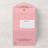 Elegante moderne Sonnenblumen - Einladung zur Hoch (Außenbereich)