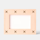 Elegante Moderne Sterne Geätzte Rahmen (Vorderseite)
