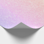 Elegante moderne stilvolle holografische geschenkpapier (Ecke)
