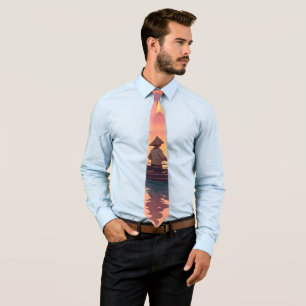 Elegante moderne stilvolle Trauzeugen Krawatte