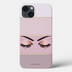 Elegante moderne Streifen, Wimpern C Case-Mate iPhone Hülle