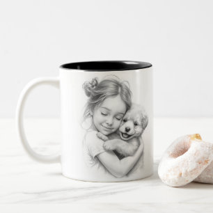 Elegante moderne Tassen für Kinder Geburtstag süße