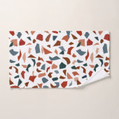 Elegante Moderne Terrazzo Marble Pattern Badetuch Badhandtuch Set (Handtuch)