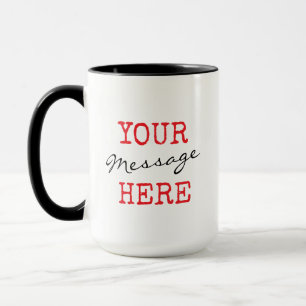Elegante moderne Typografie kreiert Ihren eigenen  Tasse