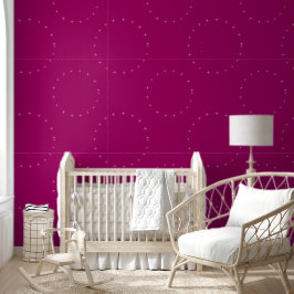 elegante, moderne und stilvolle Pink Starry Night Tapete