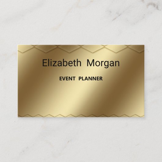 Elegante, moderne Visitenkarte (Vorderseite)