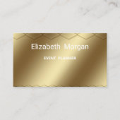 Elegante, moderne Visitenkarte (Vorderseite)