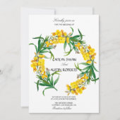 Elegante Moderne Wasserfarben Einladung (Vorderseite)