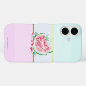 Elegante Moderne Wassermelone Case-Mate iPhone Hülle (Rückseite (Horizontal))