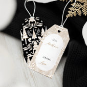 Elegante Moderne Weihnachten Geschenkanhänger