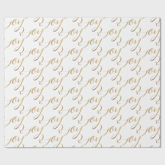 Elegante moderne Weihnachtsjubiläum Gold White Geschenkpapier (Flach)