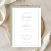 Elegante moderne Weihnachtskritik Einladung