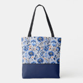 Elegante Moderne Wildblume Custom Bridesmaid Gefal Tasche (Rückseite)