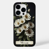 Elegante Moderne Wildblumen 3d-Blume Case-Mate iPhone Hülle (Rückseite)