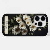 Elegante Moderne Wildblumen 3d-Blume Case-Mate iPhone Hülle (Rückseite (Horizontal))