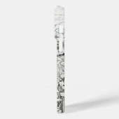 Elegante moderne Wildblumen leere Case-Mate iPhone Hülle (Rückseite / Links)