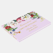 Elegante <moderno Minimalista Gästebuch (Ecke)