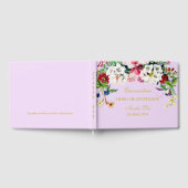 Elegante <moderno Minimalista Gästebuch (Voll)