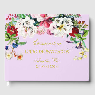 Elegante <moderno Minimalista Gästebuch