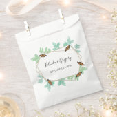 Elegante Monarch Butterfly Wedding Geschenktütchen (Ausgeschnitten)