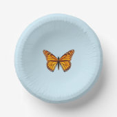 Elegante Monarch-Schmetterlings-Party Pappteller (Vorderseite)