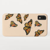Elegante Monarchschmetterlinge Case-Mate iPhone Hülle (Rückseite (Horizontal))